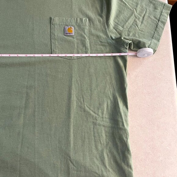 Carhartt Men's T-Shirt, Heavyweight Loose Fit Short Sleeve Crew Neck Pocket Tee - Picture 7 of 8